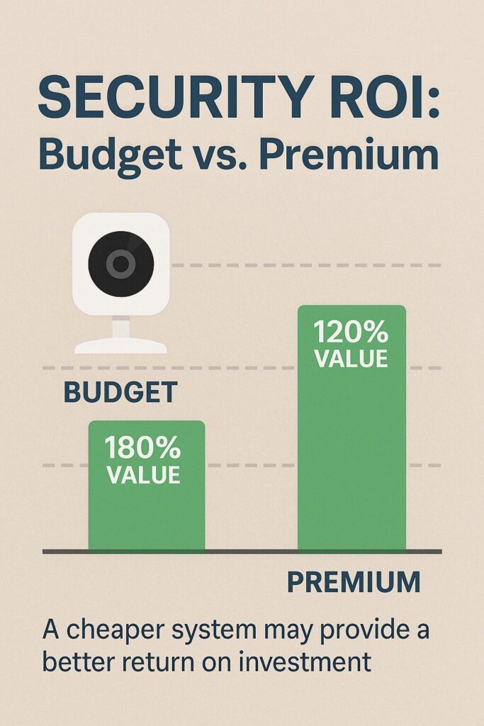 ROI comparison between budget and premium devices